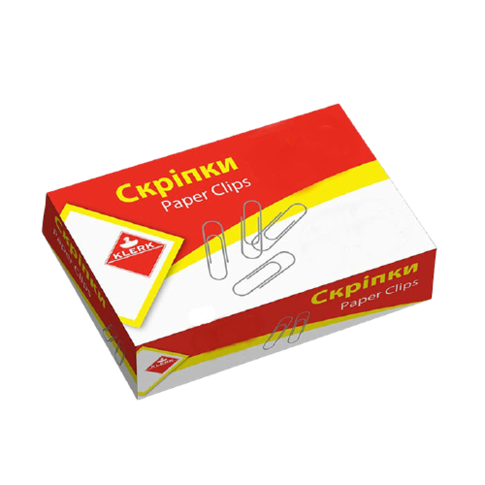 Скріпки KLERK (KL1810) 78 мм, 50 шт.